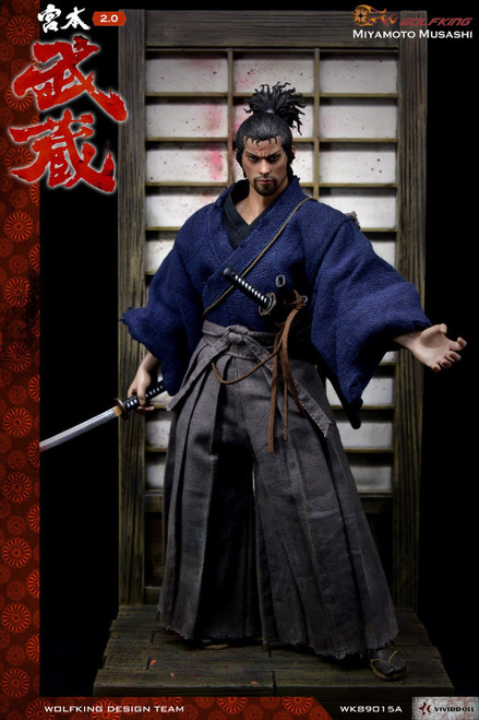 1/6 Scale Miyamoto Musashi Deluxe Figure by Wolfking 1/6 Scale Miyamoto Musashi Deluxe Figure by Wolfking