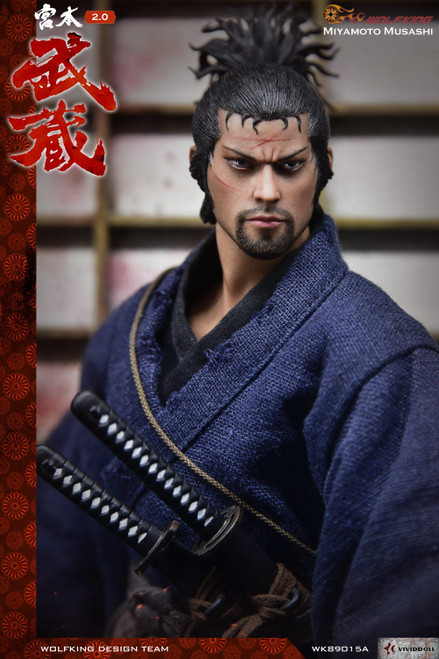 1/6 Scale Miyamoto Musashi Deluxe Figure by Wolfking 1/6 Scale Miyamoto Musashi Deluxe Figure by Wolfking