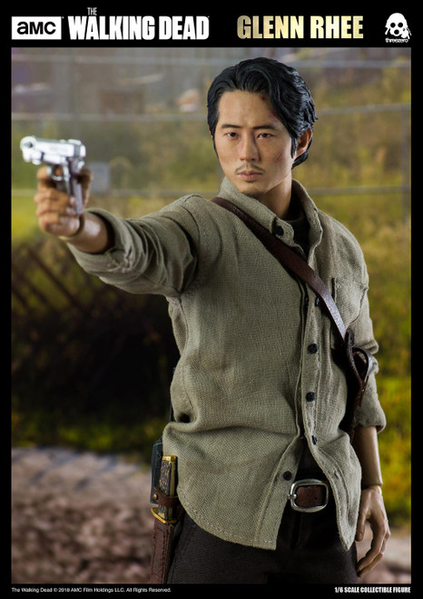 1/6 Scale AMC The Walking Dead Glen Rhee Figure by Threezero