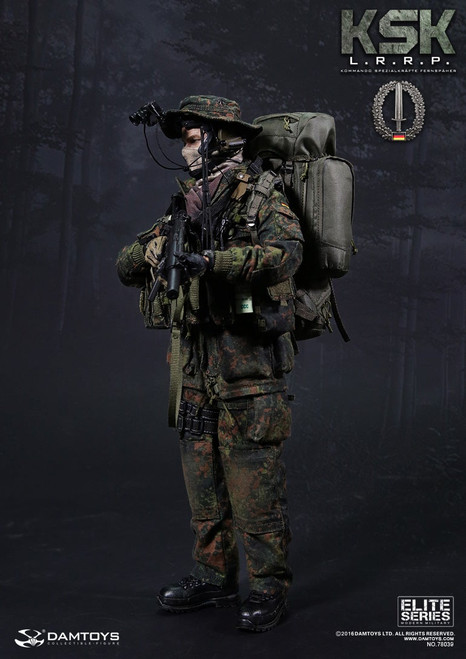 KSK-Kommando Spezialkräfte フィギュア 1/6 Scale KSK Kommando Spezialkräfte Leader Figure by DamToys