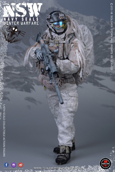 1/6 Scale NSW Navy SEAL Winter Warfare Marksman Figure (SS109) by Soldier Story 1/6 Scale NSW Navy SEAL Winter Warfare Marksman Figure (SS109) by Soldier Story
