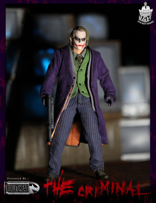 Bullet Head 1/12 サイズ ホアキンジョーカー BH008【新品】 Bullet Head BH008 The Mental Joker 1/12 ACTION FIGURE | eBay