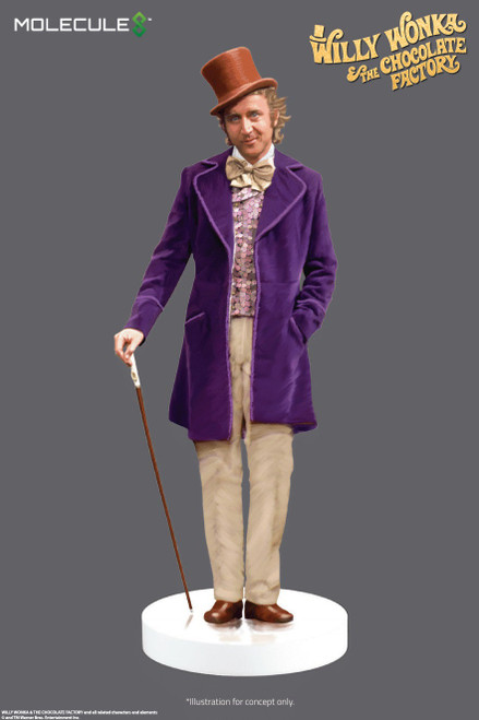 1/6 Scale Willy Wonka & The Chocolate Factory - Willy Wonka Figure by MOLECULE8