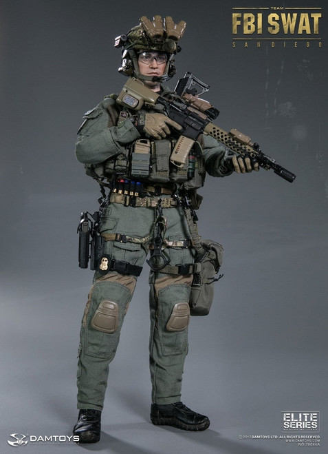 1/6 Scale FBI SWAT Team Agent San Diego Figure by DamToys 1/6 Scale FBI SWAT Team Agent San Diego Figure by DamToys