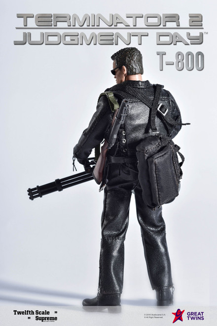 1/12 Scale Terminator 2: Judgement Day – T-800 Figure by Great Twins