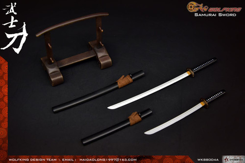 1/6 Scale Samurai Sword Katana (2 Colors) by Wolfking