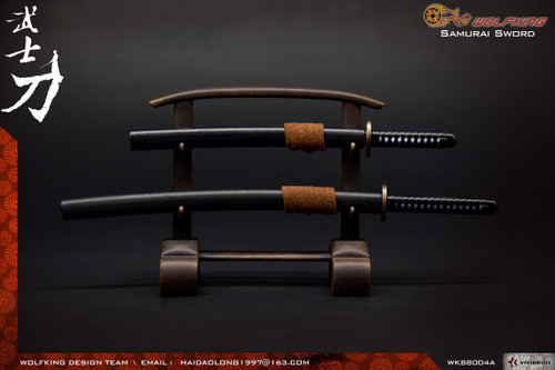 1/6 Scale Samurai Sword Katana (2 Colors) by Wolfking