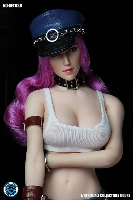 1/6 Scale Poison Head Sculpt & Outfit Set by Super Duck Toys 1/6 Scale Poison Head Sculpt & Outfit Set by Super Duck Toys