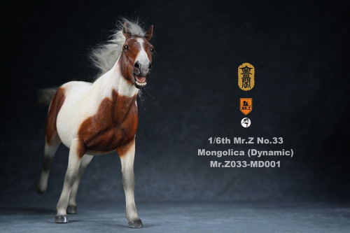 1/6 Scale Mongolica Horse Figure (5 Colors) by Mr.Z 1/6 Scale Mongolica Horse Figure (5 Colors) by Mr.Z