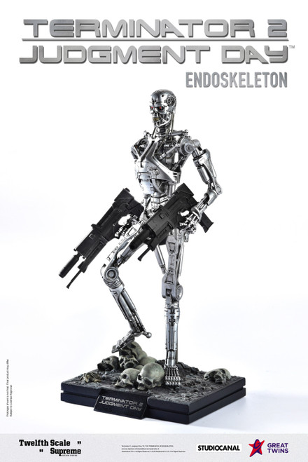 ターミネーター2 グレートツインズ T-800 1/12スケール Great Twins 1/12 Scale Terminator 2: Judgement Day – T-800