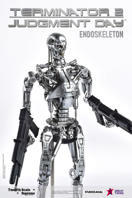 ターミネーター2 グレートツインズ T-800 1/12スケール Great Twins 1/12 Scale Terminator 2: Judgement Day – T-800