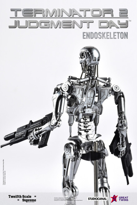 ターミネーター2 グレートツインズ T-800 1/12スケール Great Twins 1/12 Scale Terminator 2: Judgement Day – T-800