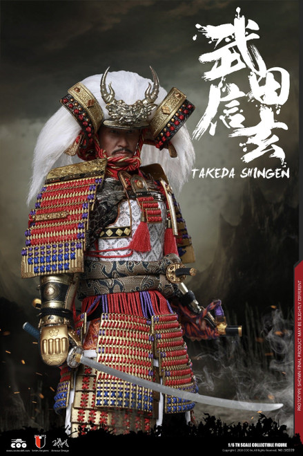 1/6 Scale Takeda Shingen A.K.A. Tiger of Kai Figure (Standard Version) by COO Model 1/6 Scale Takeda Shingen A.K.A. Tiger of Kai Figure (Standard Version) by COO Model