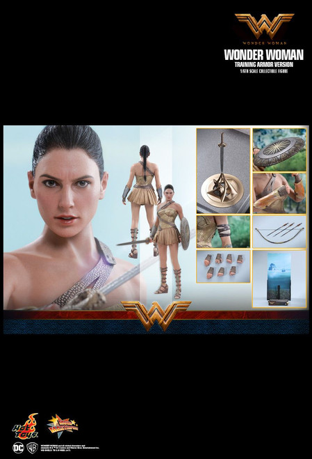 Hot Toys (MMS424) Wonder Woman - Wonder Woman Figure (Training Armor Version)