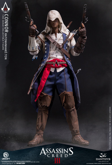1/6 Scale Assassin's Creed III - Connor Ratonhnhaké:ton Figure by DamToys 1/6 Scale Assassin's Creed III - Connor Ratonhnhaké:ton Figure by DamToys