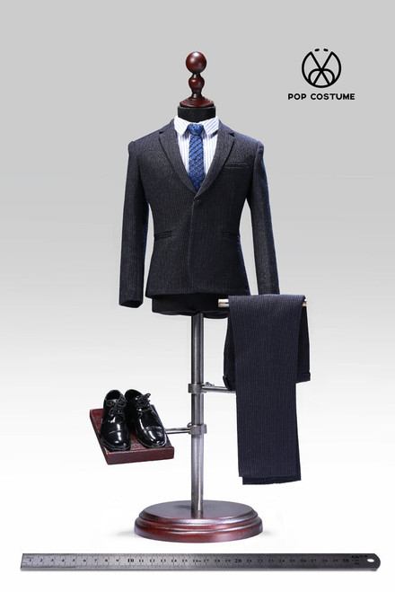 1/6 Scale Men's Striped Suit (3 Colors POP-X28) by Pop Toys 1/6 Scale Men's Striped Suit (3 Colors POP-X28) by Pop Toys