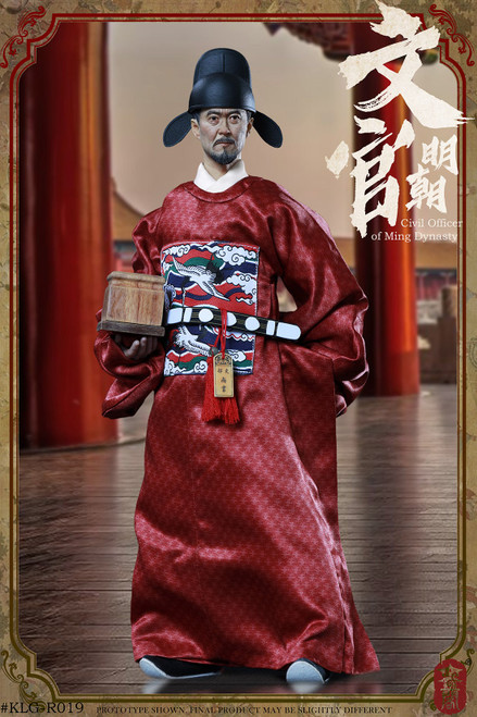 1/6 Scale Civil Officer of Ming Dynasty Figure by KLG 1/6 Scale Civil Officer of Ming Dynasty Figure by KLG