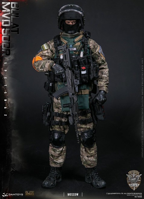 1/6 Scale Russian Spetsnaz MVD SOBR Bulat Moscow Figure by DamToys 1/6 Scale Russian Spetsnaz MVD SOBR Bulat Moscow Figure by DamToys
