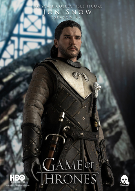 1/6 Scale Game of Thrones - Jon Snow Figure (Season 8) by Threezero 1/6 Scale Game of Thrones - Jon Snow Figure (Season 8) by Threezero