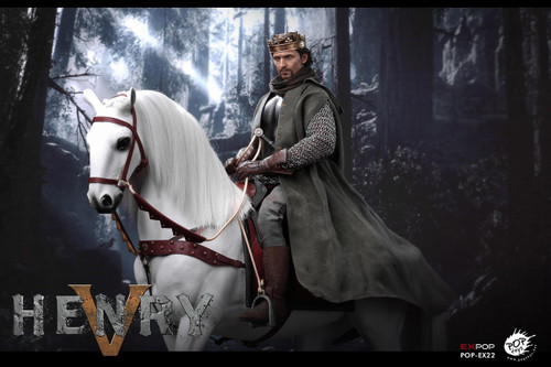 1/6 Scale King Henry V of England War Horse Figure by Pop Toys 1/6 Scale King Henry V of England War Horse Figure by Pop Toys