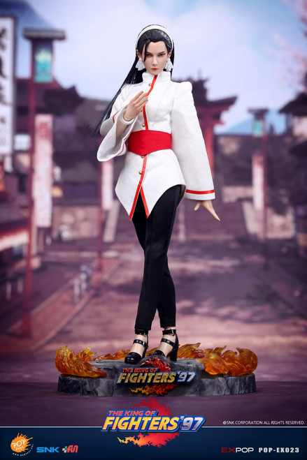 Tunshi Studio 1/6 Scale The King of Fighters 97' – Blue Mary Figure