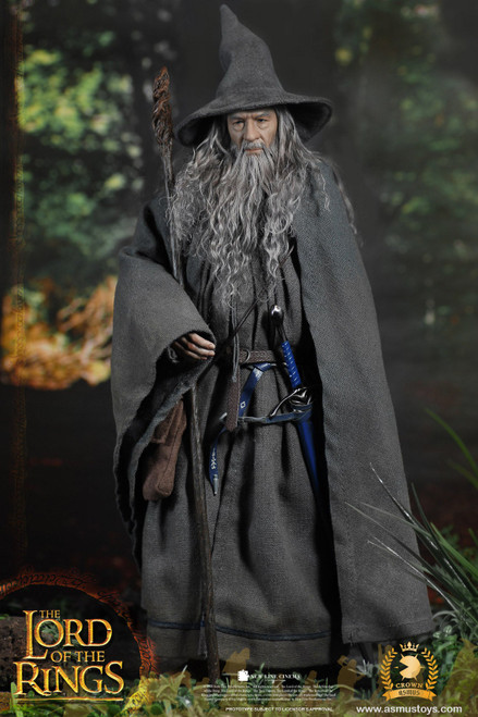 1/6 Scale The Lord of the Rings - Gandalf the Grey Figure (Crown Series) by Asmus Toys