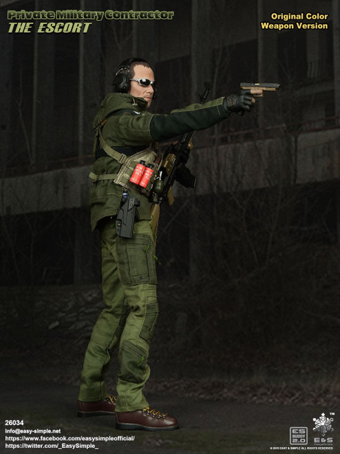 1/6 Scale Private Military Contractor - The Escort Figure by Easy&Simple