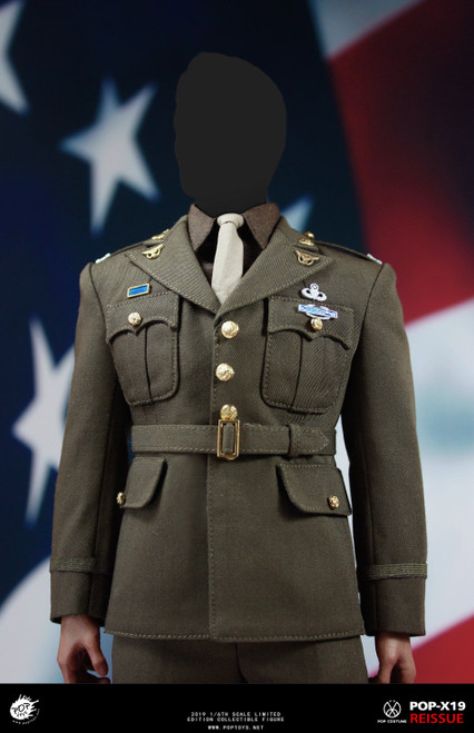 Pop Toys (X19) 1/6 Scale Captain Rogers WWII Army SSR Uniform Pop Toys (X19) 1/6 Scale Captain Rogers WWII Army SSR Uniform
