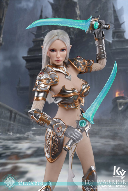 Nine Craftsmen J-002 シリラ シリ Ciri 1/6 Nine Craftsmen (NC-J002) 1/6 Scale Ciri FIgure (Armored Version)