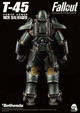 1/6 Scale Fallout T-45 NCR Salvaged Power Armor Figure by Threezero