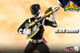 1/6 Scale Mighty Morphin Power Rangers - Black Ranger Figure by Threezero