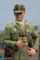 1/6 Scale WWII German Afrika Korps Infantry Captain – Wilhem Figure by DID