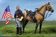 DID (E60076) 1/6 Scale Civil War Brown War Horse (Standing)