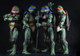 1/4 Scale Teenage Mutant Ninja Turtles (1990 Movie) 4 Pack Figures by NECA