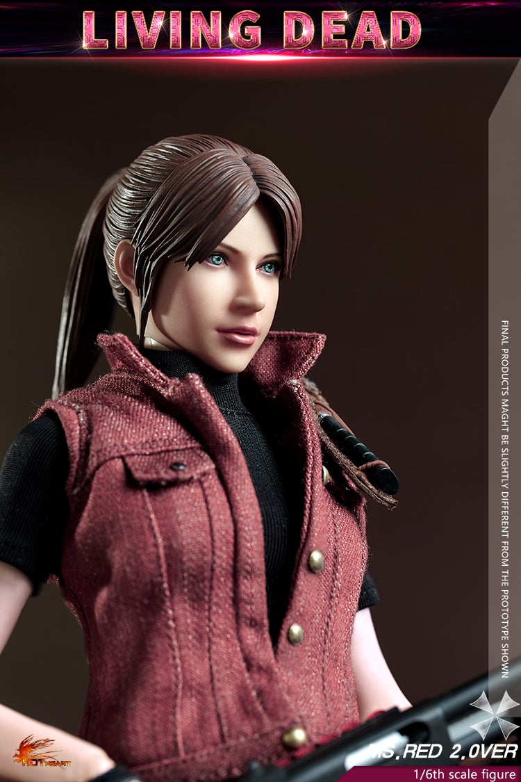 Hot Heart (FD008) Living Dead - Ms. Red 2.0 1/6 Scale Figure