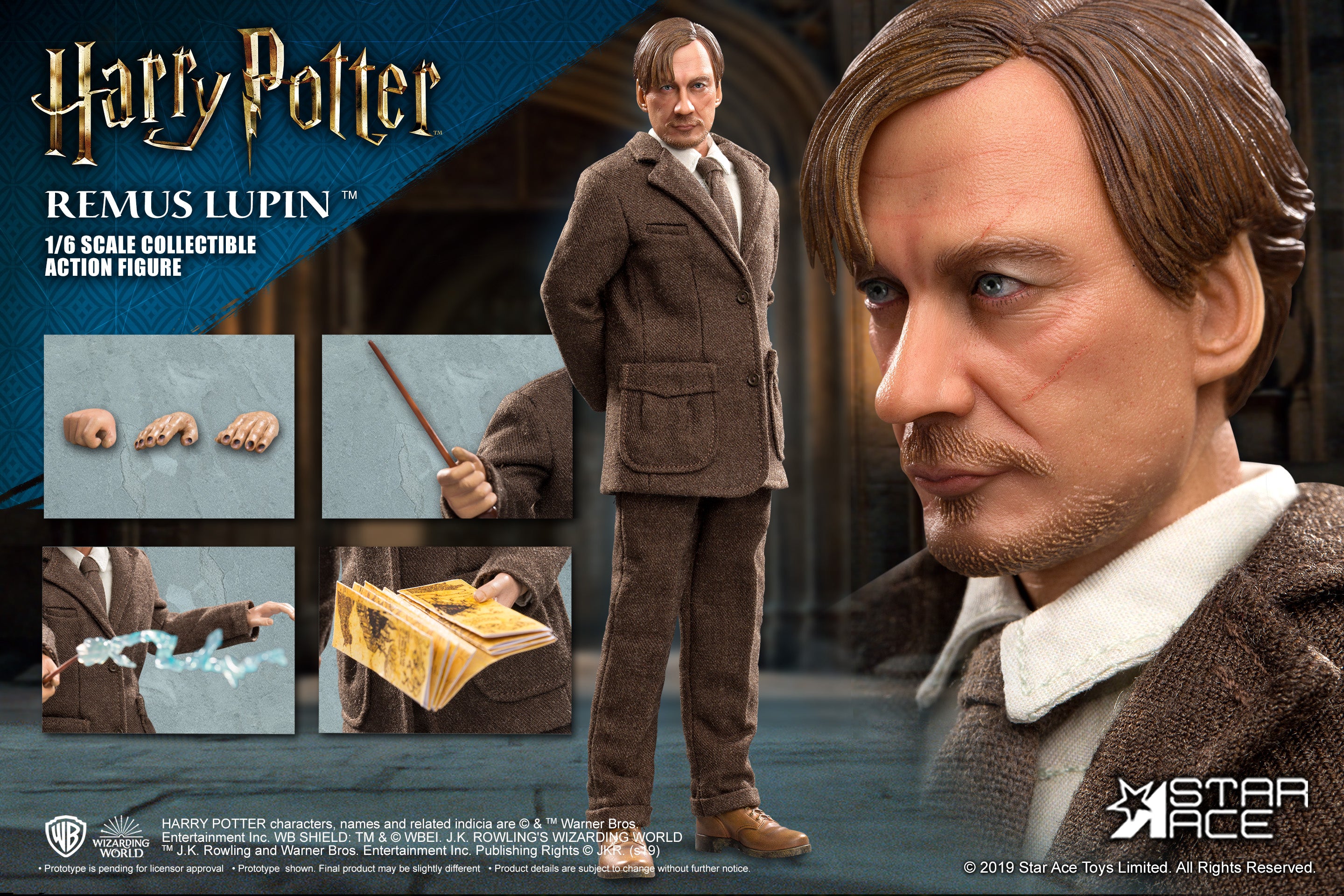 Star Ace Toys ハリー・ポッター リーマス・ルーピン SA0076 Star Ace Toys (SA-0076) 1/6 Scale Harry Potter - Remus Lupin
