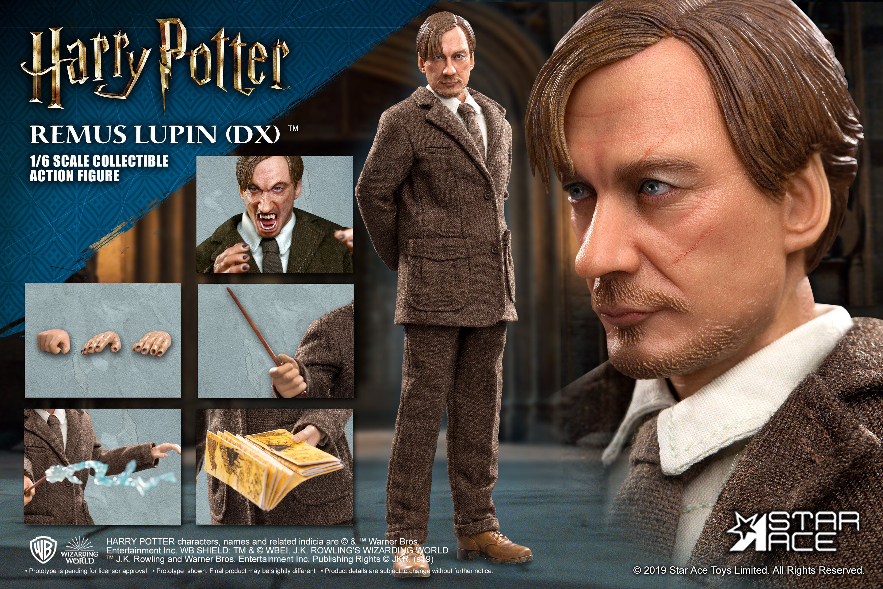Star Ace Toys ハリー・ポッター リーマス・ルーピン SA0076 Star Ace Toys (SA-0075) 1/6 Scale Harry Potter - Remus Lupin
