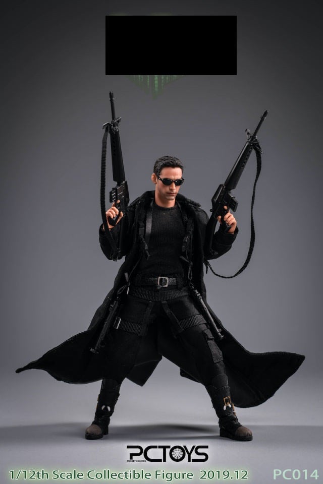 MP40 1/12 Scale Agent Smith figure – Empire Toy Shop