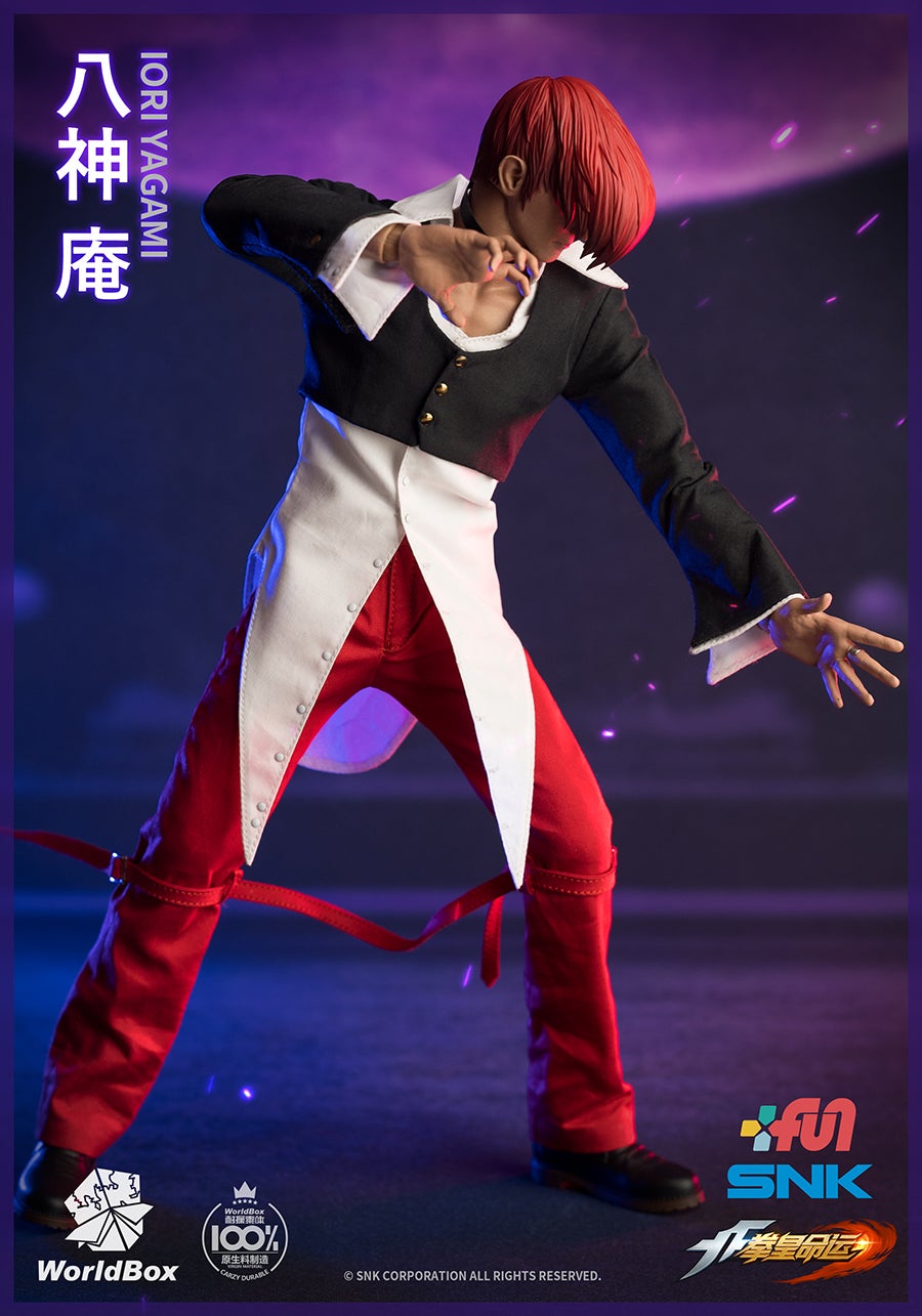 WB-KF099] The King Of Fighters Iori Yagami 1/6 Figure by World Box