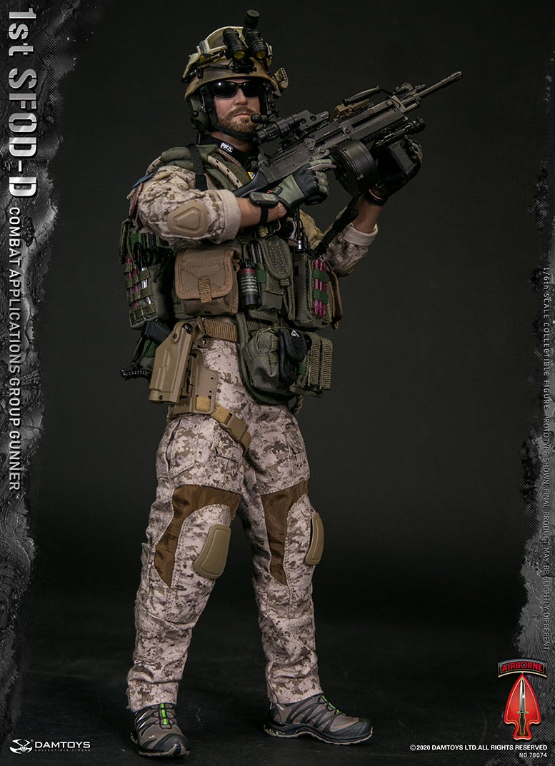 DAMTOYS 1/6 1st SFOD-D デルタ作戦 78077 DAMTOYS 78077 1/6 1st SFOD-D Combat Applications Group TEAM