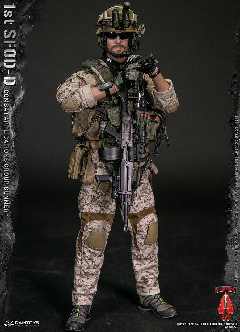 DAMTOYS 1/6 1st SFOD-D デルタ作戦 78077 DamToys (DAM-78077) 1/6 Scale 1st SFOD-D Combat Applications