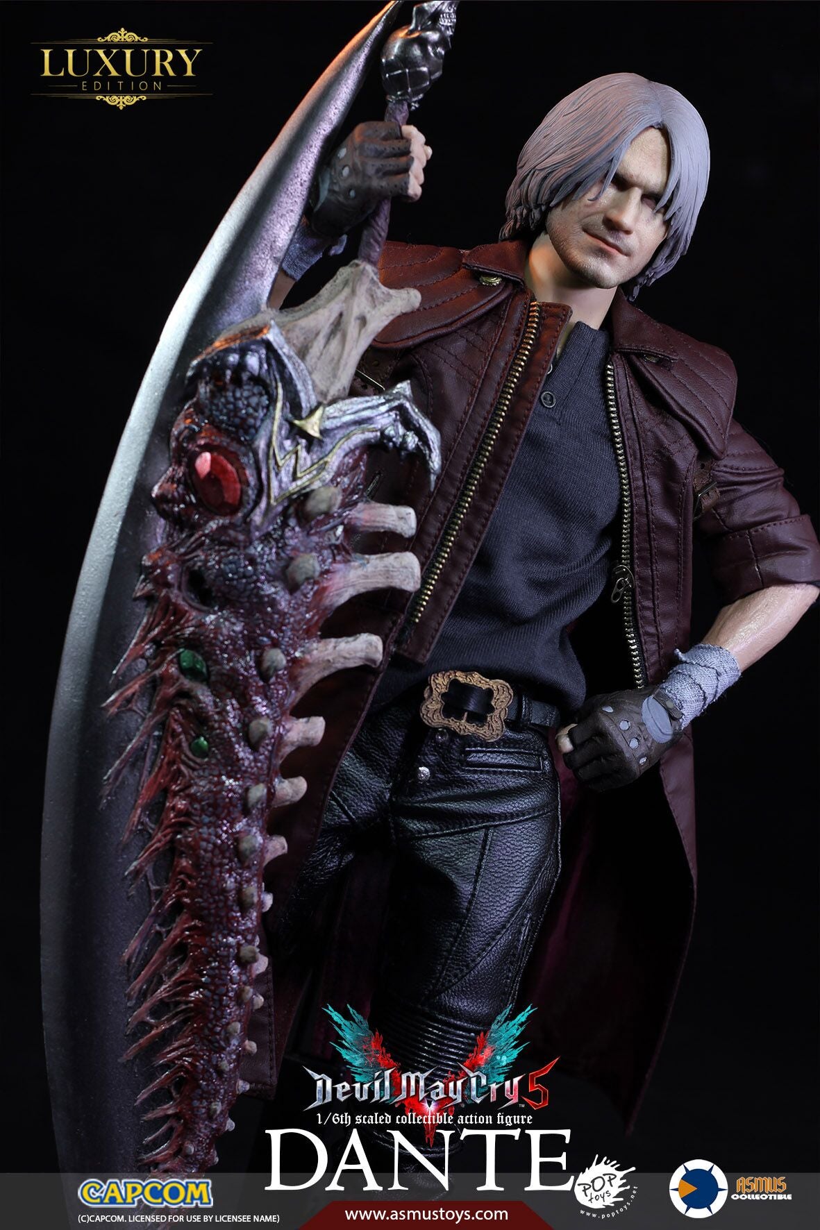 Dante Devil May Cry Escala 1/6 Asmus Toys Original - Prime