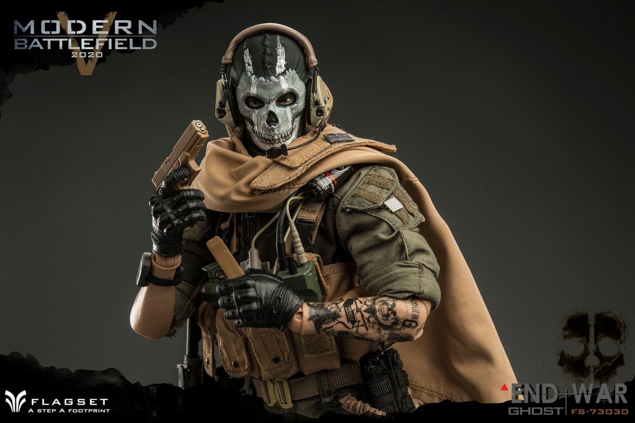 Flagset 1/6 FS-73043 Call of Duty Ghost Azrael Skin Version - GunDamit Store