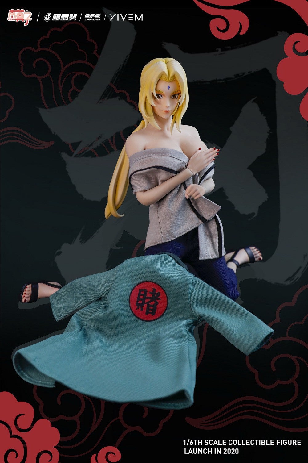 MOZ STUDIO MSAF003 1/6 Naruto Haruno Sakura Female Action Figure