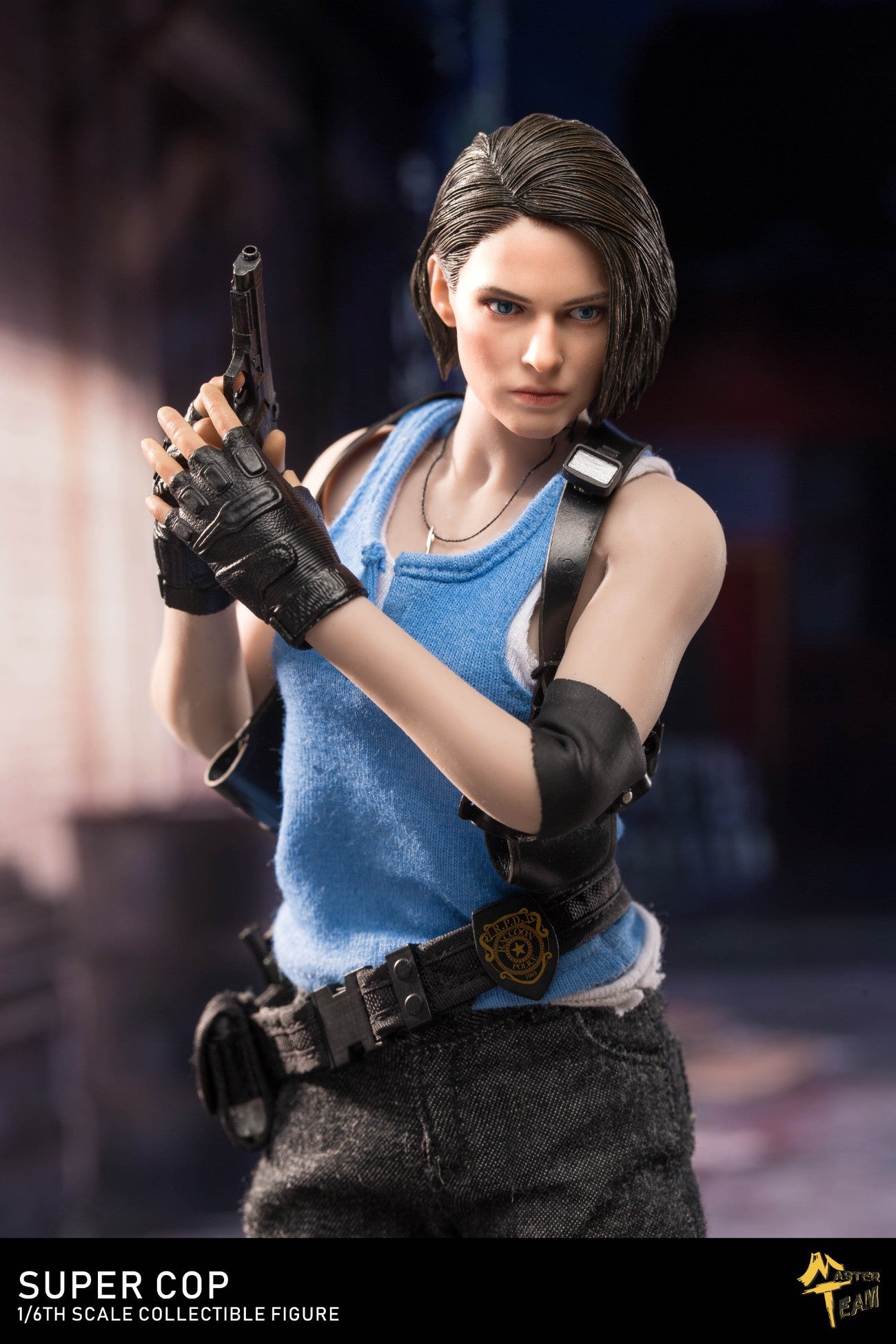 SUPER DUCK 1/6 Jill valentine Resident Evil Head & Clothes Action Figure  Toys