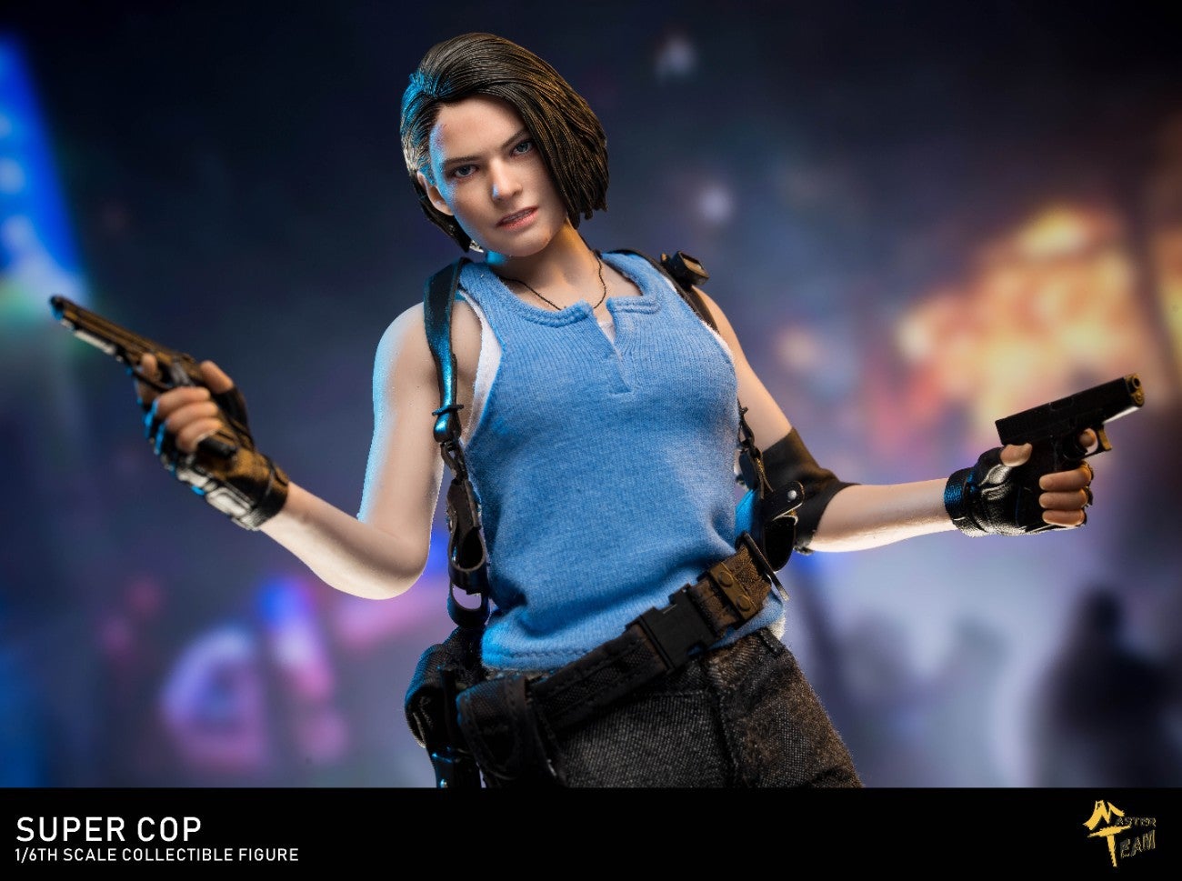 SUPER DUCK 1/6 Jill valentine Resident Evil Head & Clothes Action Figure  Toys