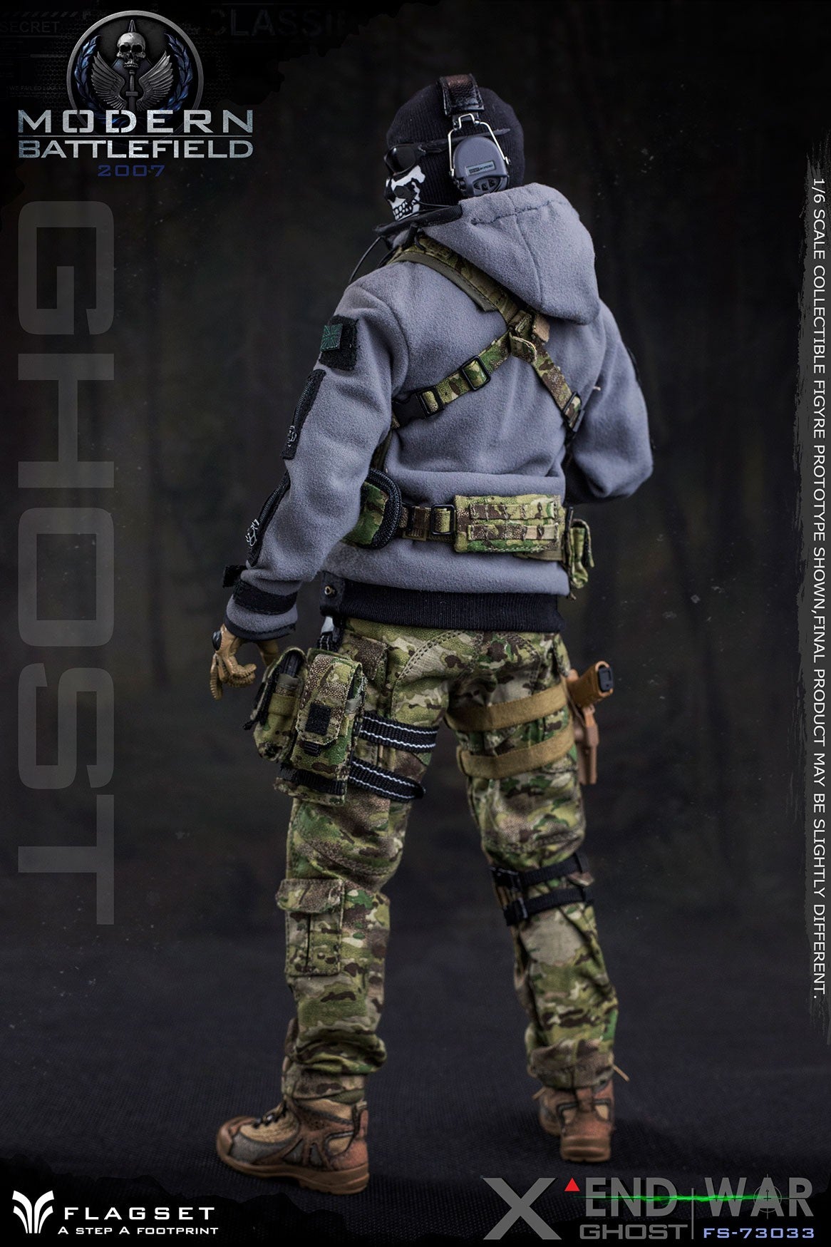 FLAGSET (FS-73033) Modern Battlefield End War Ghost X 1/6th Scale