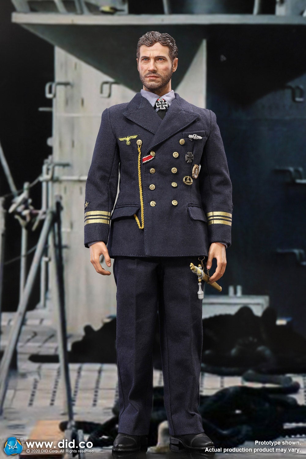 1/6フィギュア　German U-Boat Seaman DID (D80153) 1/6 Scale WWII German U-Boat Seaman / Obermaat