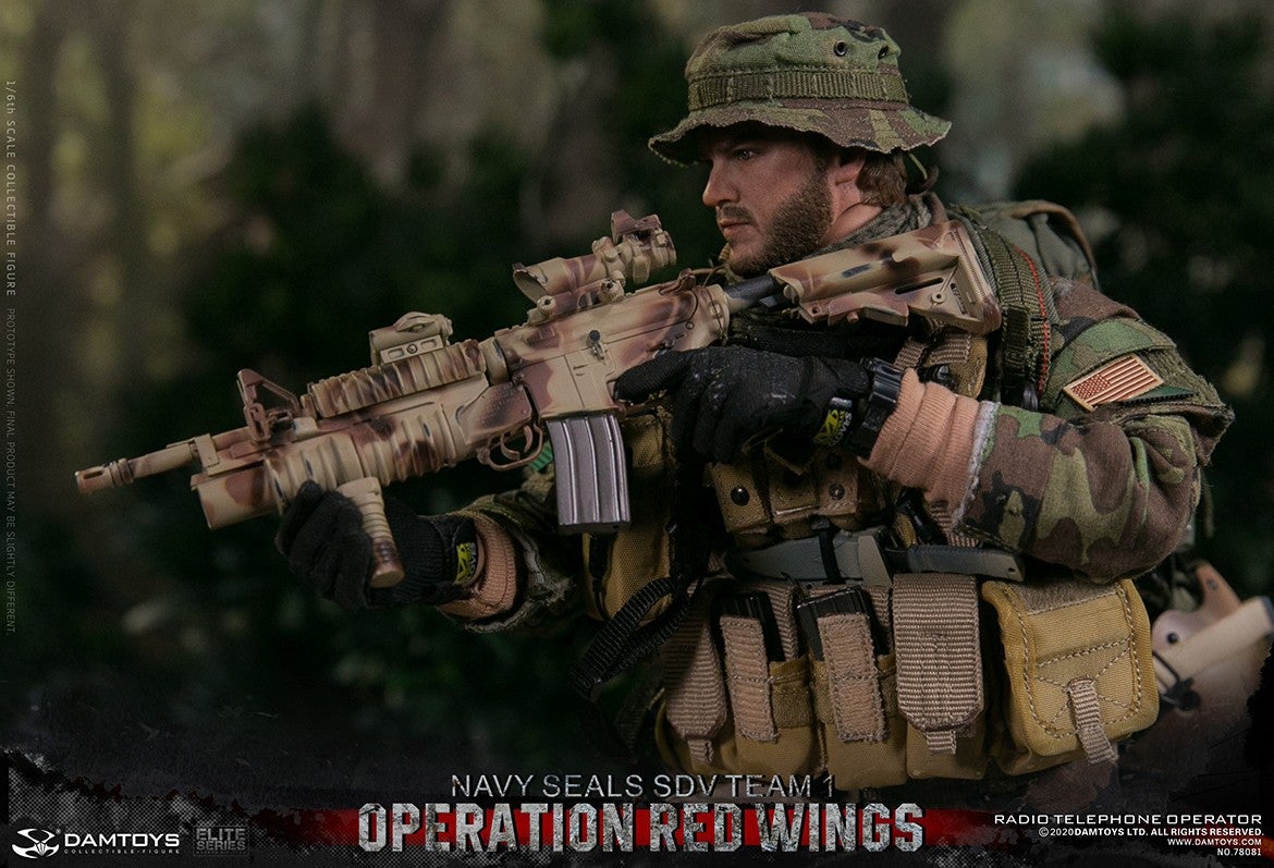 1:6 scale DamToys Operation Red Wings Radio Telephone Operator 12"  Action Figure