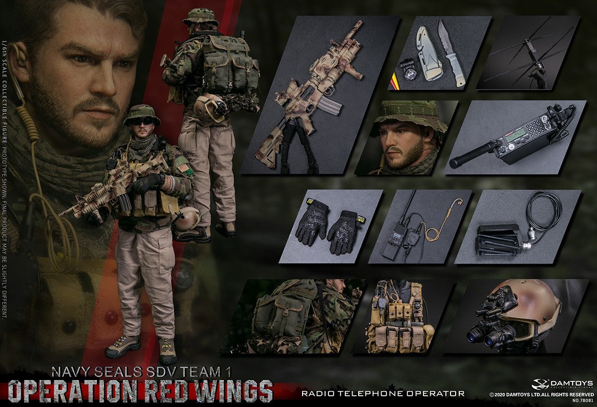 DAMTOYS (DAM-78081) Operation Red Wings NAVY SEALS SDV TEAM 1